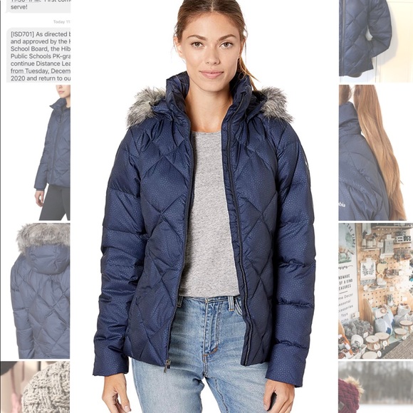 Ladies Columbia Icy Heights II Down Jacket small - Picture 3 of 6